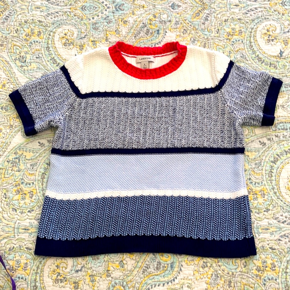 Land’s end knit top
